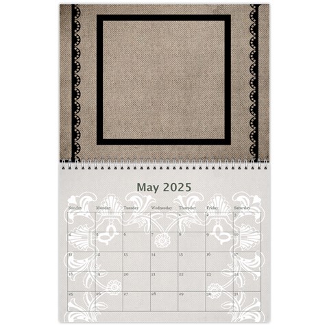 Art Nouveau Moccachino Calendar 2025 By Catvinnat May 2025