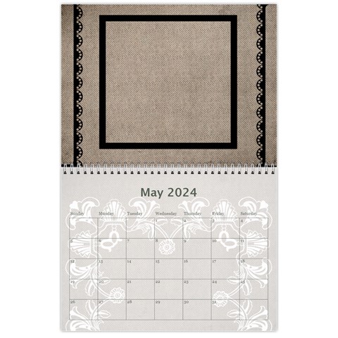 Art Nouveau Moccachino Calendar 2024 By Catvinnat May 2024