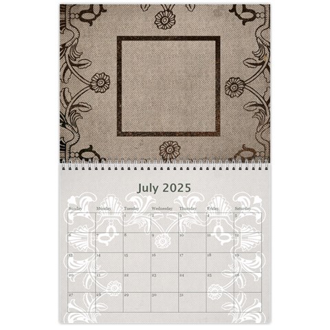 Art Nouveau Moccachino Calendar 2025 By Catvinnat Jul 2025