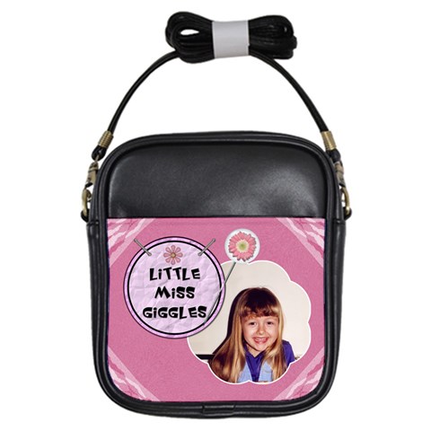 Little Miss Giggles Girls Sling Purse By Lil Front