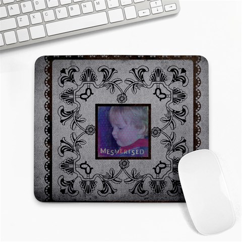 Mesmerised Mousemat By Catvinnat Front