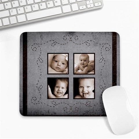Grandbabies Mousemat By Catvinnat Front