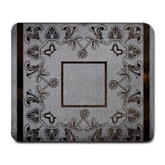 grey lace mousemat - Large Mousepad