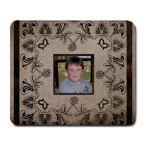 Classic Mocha  Mousemat By Catvinnat Front