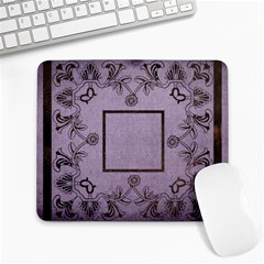 classic lavendar  mousemat - Large Mousepad