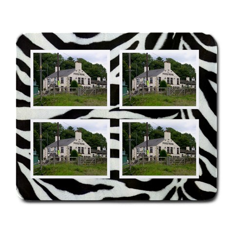 Zebra 4 Frame  Mousemat By Catvinnat Front