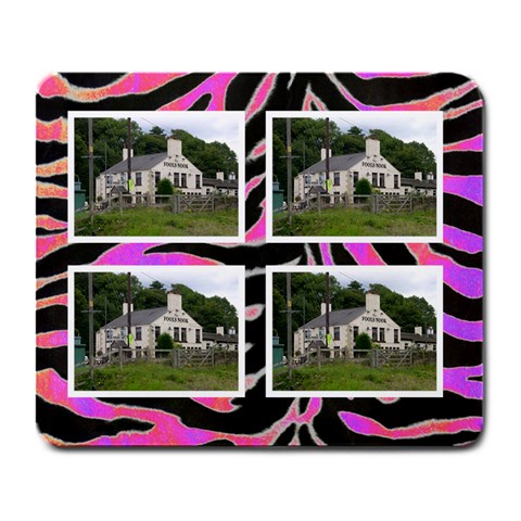 Psychadelic Pink  Mousemat By Catvinnat Front