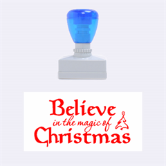 Christmas Stamp - Rubber Stamp (Medium)