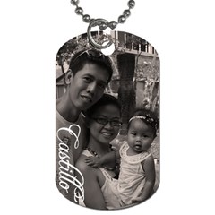 Castillo HEART - Dog Tag (Two Sides)