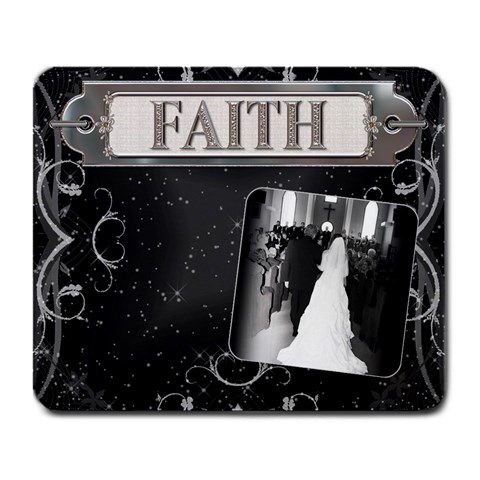 Faith Mousepad By Lil Front