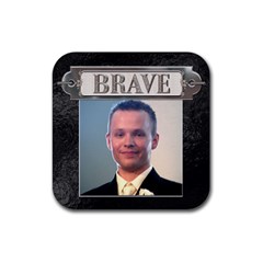 Brave Coaster - Rubber Coaster (Square)