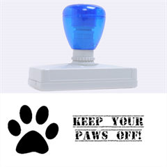 Stamp -XL Paws Off - Rubber Stamp (XL)