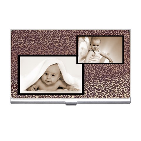 Ocelot Business Card Holder By Catvinnat Front
