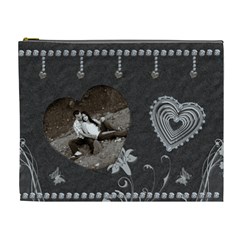 Diamond Heart XL Cosmetic Bag (7 styles) - Cosmetic Bag (XL) Diamond Heart XL Cosmetic Bag (7 styles) - Cosmetic Bag (XL)