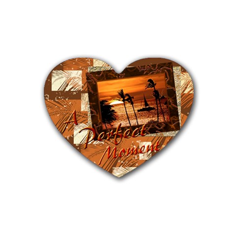Heart Coaster22 Perfect Moment By Ellan Front