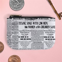 Newspaper coin purse - Mini Coin Purse