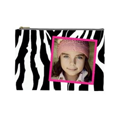 Zebra cosmetic bag - Cosmetic Bag (Large)