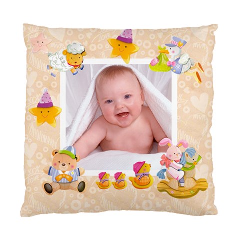 Blankie Bunnypeach Melba Baby Double Sided Cushion By Catvinnat Front