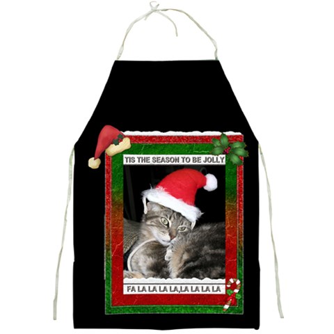 Jolly Christmas Apron By Lil Front