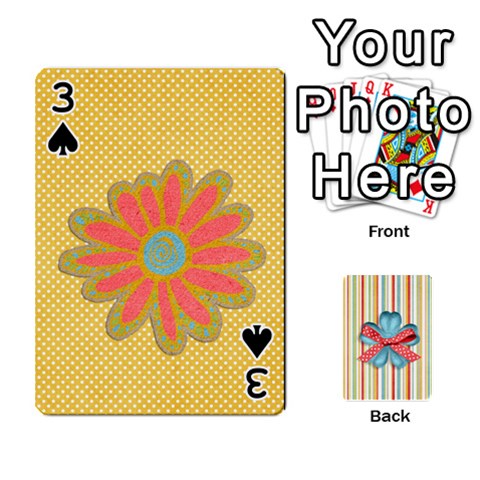 Frolicandplay Cards By Sheena Front - Spade3