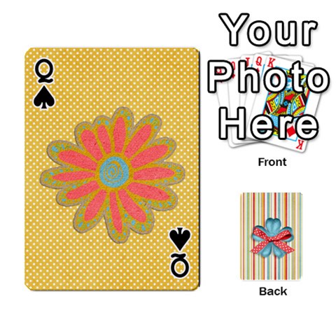 Queen Frolicandplay Cards By Sheena Front - SpadeQ