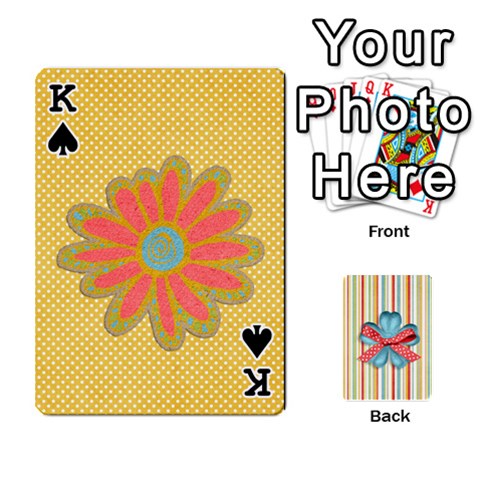 King Frolicandplay Cards By Sheena Front - SpadeK