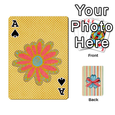 Ace Frolicandplay Cards By Sheena Front - SpadeA