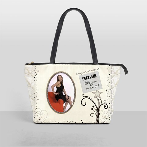 Live Like You Mean It Shoulder Handbag By Lil Front