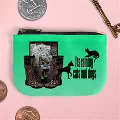 Cats and dogs - Mino coin purse - Mini Coin Purse