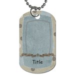 Little Dreamer Dots Dog Tag - Dog Tag (One Side)