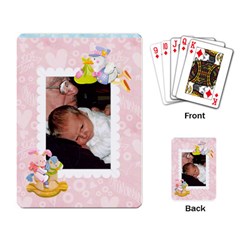 Special Delivery Baby Cards Girl - Playing Cards Single Design (Rectangle) Special Delivery Baby Cards Girl - Playing Cards Single Design (Rectangle)