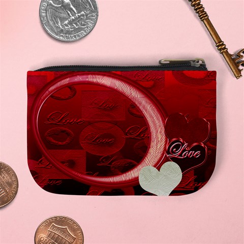 Heart Moon Pg 10 Coin Purse By Ellan Back