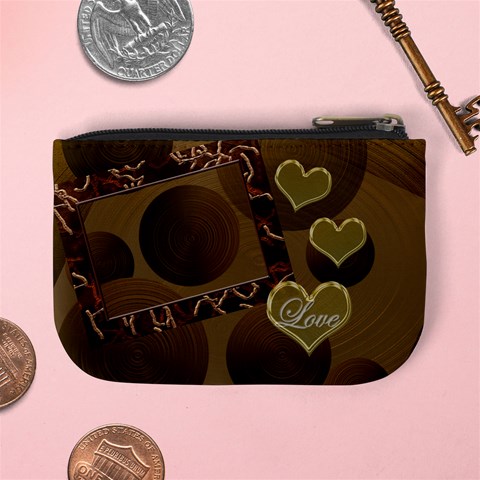 Heart Moon  Pg 19 Coin Purse By Ellan Back
