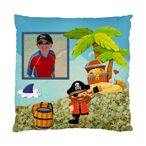Pirate Pete I See No Ships Cushion By Catvinnat Front
