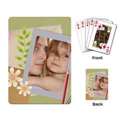 kids card - Playing Cards Single Design (Rectangle)