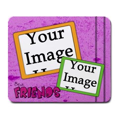 Best friends - Mousepad - Large Mousepad