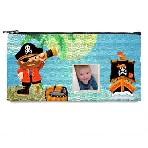 Pirate Pete Pencil Case By Catvinnat Front