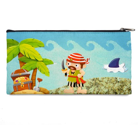 Pirate Pete Pencil Case By Catvinnat Back