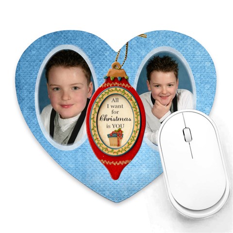 All I Want For Christmas Is You Mousemat By Catvinnat Front