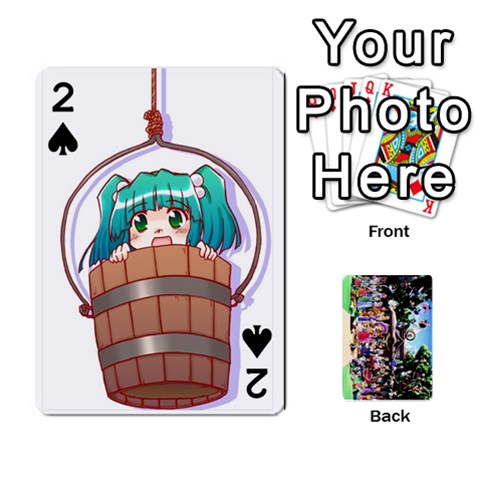 Touhou Cards(updated) By Keifer Front - Spade2