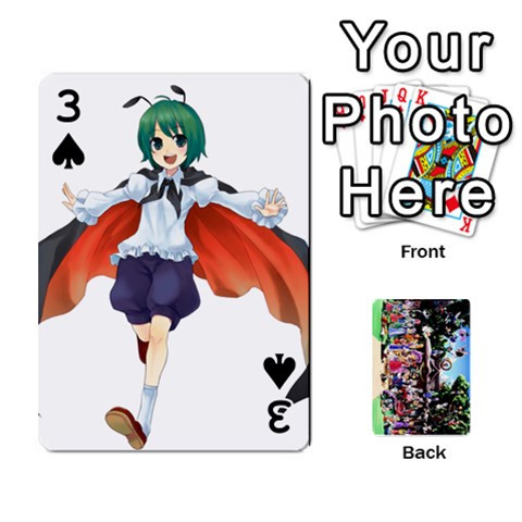 Touhou Cards(updated) By Keifer Front - Spade3