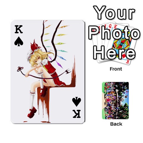 King Touhou Cards(updated) By Keifer Front - SpadeK