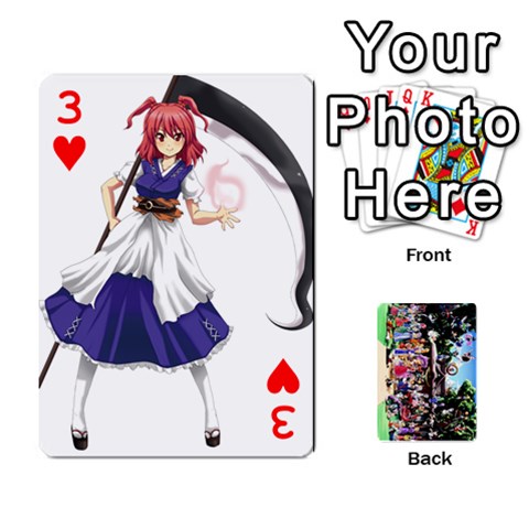 Touhou Cards(updated) By Keifer Front - Heart3