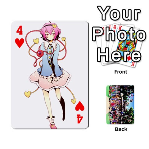 Touhou Cards(updated) By Keifer Front - Heart4
