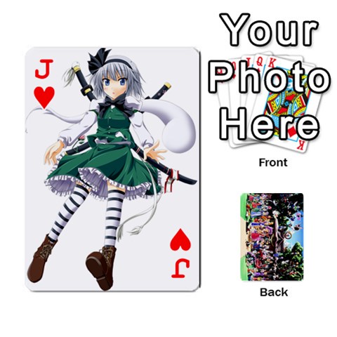 Jack Touhou Cards(updated) By Keifer Front - HeartJ