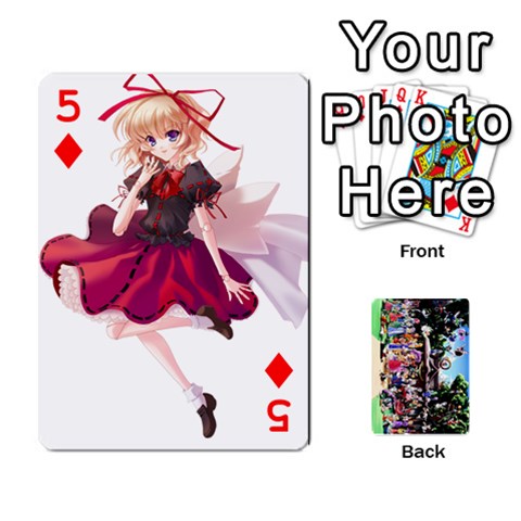 Touhou Cards(updated) By Keifer Front - Diamond5