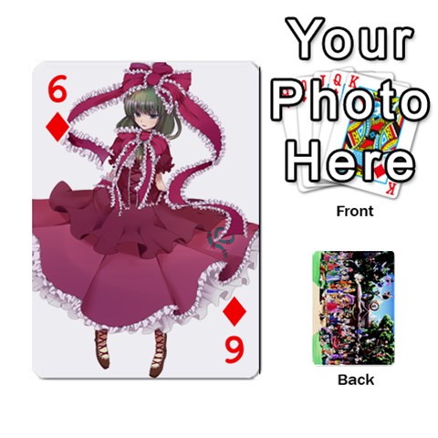 Touhou Cards(updated) By Keifer Front - Diamond6