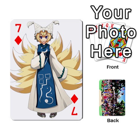 Touhou Cards(updated) By Keifer Front - Diamond7