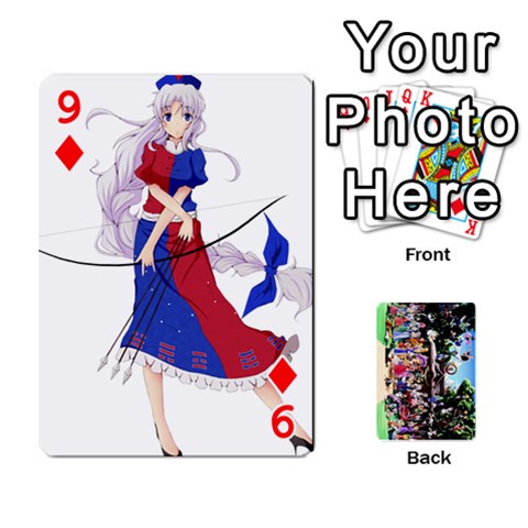 Touhou Cards(updated) By Keifer Front - Diamond9