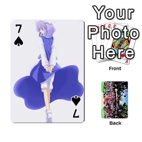 Touhou Cards(updated) By Keifer Front - Spade7